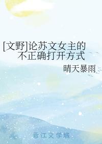 [文野]论苏文女主的不正确打开方式