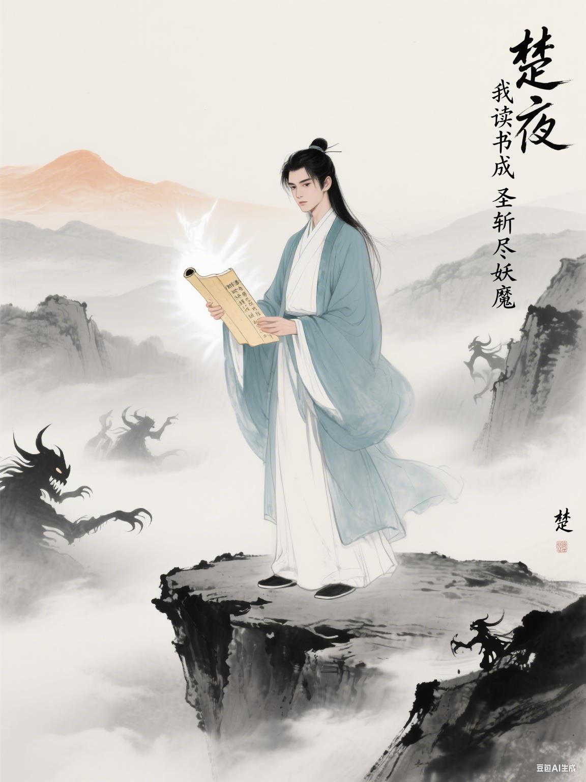 我读书成圣斩尽妖魔